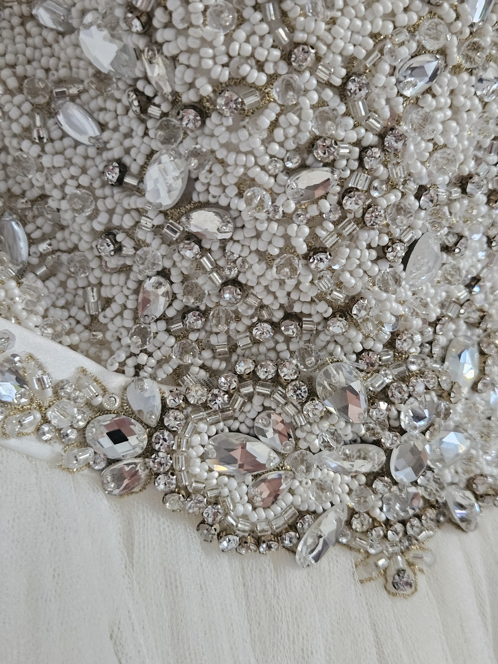 Maggie Sottero Wedding Strapless Beaded Ball Gown - Picture 5 of 12